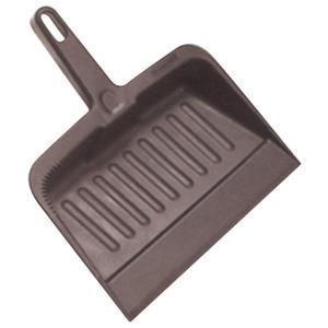Dust Pan - Plastic, 12"W, Black