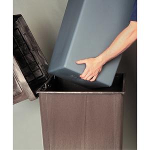 Landmark Series® Classic Containers - Rigid Liners - 24.67 US gal., 16-1/4" x 16-1/4", 35 US gal., 28 1/2"