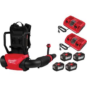 M18 FUEL™ Dual Battery Backpack Blower Kit - 18 V, 155 MPH, Battery Powered, Powerstate Brushless