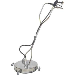 20" Stainless Steel Flat Surface Cleaner - 4000 PSI, 20", 3 - 8 GPM, 212° F