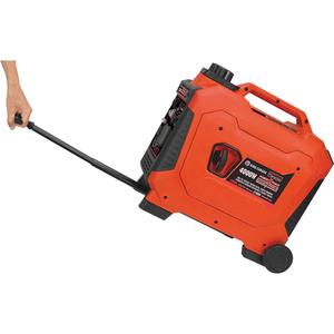 Inverter Generator - 6.3 L, 20", 13-1/4", 22-1/2", 4000 W, 3000 W, 5 HP, 3300 RPM, Unleaded Gasoline & Propane, 8  hrs./12 hrs.