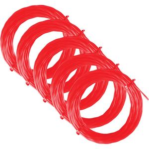 0.080" x 25’ Pre-Cut Twisted Trimmer Line - 25'