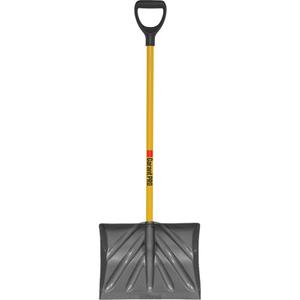 Pro™ Scraper Shovel - Polypropylene, 18", 13", 45", Fibreglass, D-Grip, Not Included, Limited Lifetime