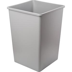 Untouchable® Containers - 35 US gal., Polyethylene, Gray, 42" x 48"