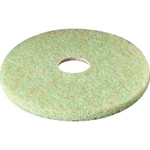 5000 Topline Pre-Burnish Pad - Cleaning/Burnishing/Scrubbing, 17", 19", 20", Brown/Green