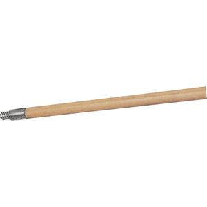 Structural Foam Push Broom Handle - Standard, Wood, 60", 15/16", ACME Threaded, Broom