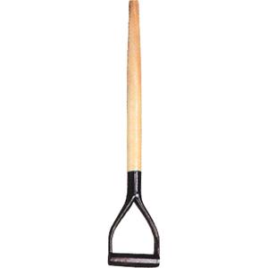Shovel Replacement Handle - Shovel Replacement Handle, No, 36, Varnished White Ash wood, D-Grip