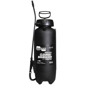 Industrial Viton Cleaner & Degreaser Sprayer - 3 gal. (11.36 L), Plastic/Polyethylene, 42", 18", 40-60