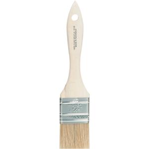 Paint Brush - 1-1/2", Wood, White China