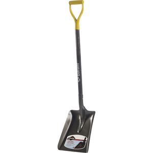 Alpine™ All-Purpose Square Point Shovel - 13-3/4" x 11-1/4", Steel, Ashwood, D-Grip, 34-3/4"