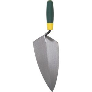 Brick Pointing Trowel - High-Carbon Steel, Rubber, 15", 5"