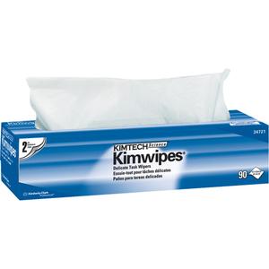 Kimtech™ Science Kimwipes™ Delicate Task Wipes - Specialty, 16-3/5", 14-7/10", White, Box, 90