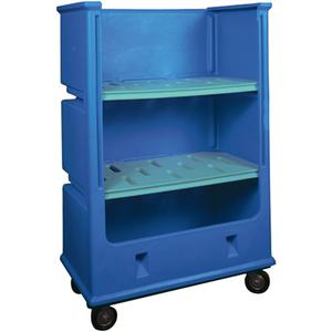 Convertible Linen Trucks - 28", 73-1/2, 48", Plastic, 46 cu.ft., 1500 lbs.