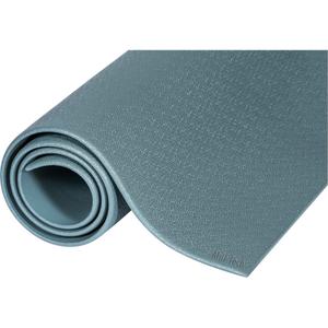 Comfort-King™ Supreme Mats - 3', 5', 60', 1/2", Grey, Sponge, Dry, Solid, Pebbled