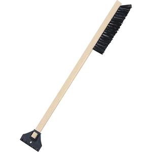 Snow Brush - 25", Non Telescopic, Black/Beige