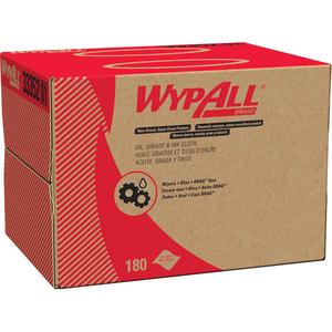 WypAll® Oil, Grease & Ink Cloth - Specialty, 16-4/5", 12", Blue, N/A, 180, 1