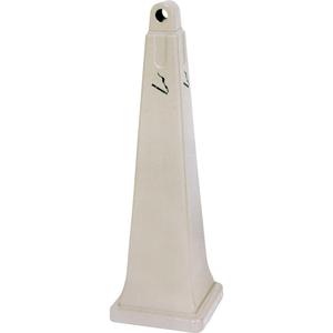Groundskeeper™ Cigarette Waste Collectors - Free-Standing, 1 US gal., Plastic, 39-3/4"