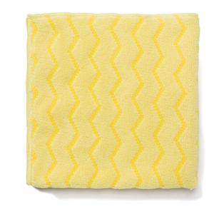 Microfibre Hygen™ Cloths - Microfibre, 16", 16", Yellow