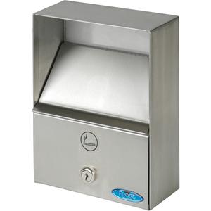 Smoking Receptacles - Wall-Mount, 1 Litres, Stainless Steel, 9"