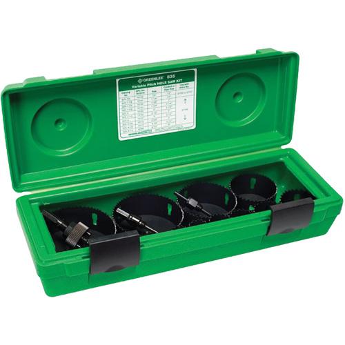Bi-Metal Hole Saw Kit - 13, 1/4" & 7/16", 3/4" - 2-1/4"