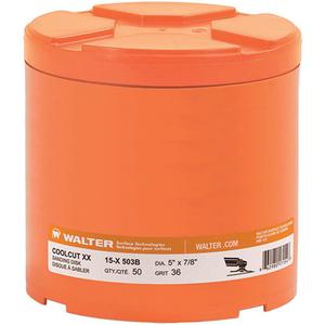 Coolcut XX™ Sanding Disc - 36, 50, 80, 4-1/2", 7/8", Ceramic/Aluminum Oxide