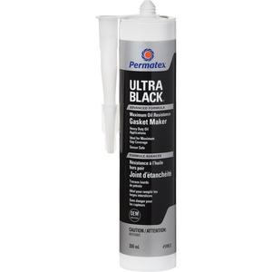 Ultra Black® Gasket Maker - 300 ml, Black, Cartridge, '-54°C - 260°C (-65°F - 500°F)