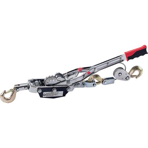 JCPP-400D Super Heavy-Duty Double Pawl Hand Cable Puller - 4409.25 lbs. (2 tons), 3, 10', 2, 4 tons at 5', 2 tons at 10'