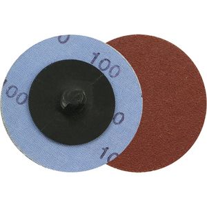 Cloth Back Sanding Disc - 010-LQLV092 - 3", Type R, A80, Aluminum Oxide, 20,000 RPM