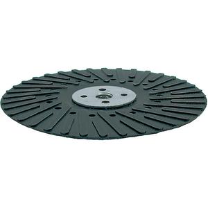 Turbo Style Back-Up Pad with Flange Nut - 7", 5/8"-11