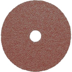 Resin Fibre Sanding Disc - 010-LQLV130 - A24, 5", 7/8", Aluminum Oxide, 12,200 RPM