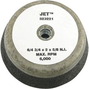 Resin Bond Cup Wheel - 5", 2", 5/8"-11NC, 7200, 11, A16