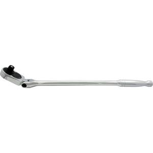 RHQ-12F Heavy-Duty Flex Head Ratchet Wrench - 17-1/2", 1/2", Ergonomic, 7.5°, ANSI, CDA39-GP-12b, GGG-W-641E