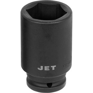 Socket - 010-LQLW393 - 3/4", 1-9/16", 6, Impact, Deep, Black Phosphate