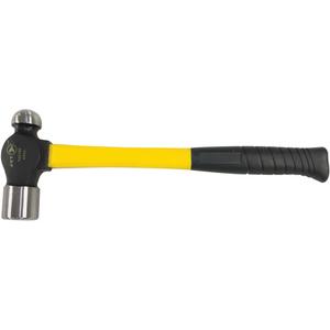 Heavy-Duty Handle Ball Pein Hammer - 40 oz., Fibreglass, 15-1/2", 1.69"