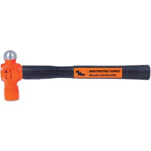 UBP-3214 Hammer with Unbreakable Handle - 32 oz., Polished, Solid Steel, 14", Vulcanized Rubber, Spring Steel