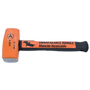 Indestructible Handle Sledge Hammer - 4 lbs., Plain, Tubular Steel, 12", 1-3/4"