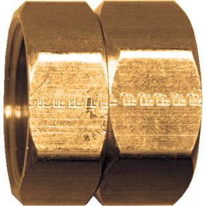 Swivel Coupling - Brass, 3/4", FPT x Female Water Thread
