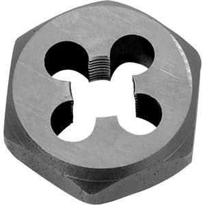 Hexagon Rethreading Bolt Die - Chromium Steel, 1"-14, 1-13/16", UNS, Bright, 1"