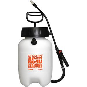 Industrial Acid Staining Sprayers - 1 gal. (4 L), Plastic, 42", 12"