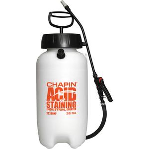 Industrial Acid Staining Sprayers - 2 gal. (7.6 L), Plastic, 12"