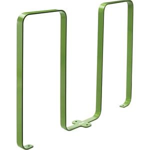 The Linguini Bike Racks - 5, Steel, Green, 2", 30", 45"