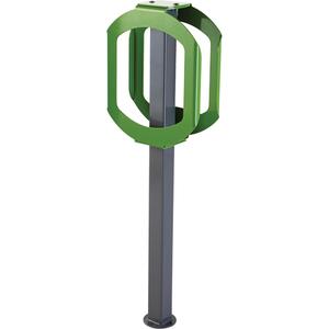 Bike Stop Bike Racks - 2, Steel, Green