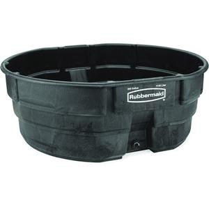 Stock Tank - 2500 lbs., 69", 25", 63.25", Black, Polyethylene