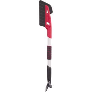 Scratch-Free Snowbrush - 36", Non Telescopic, Red, EVA Foam, 4-3/4", Aluminum, 4.75", 5/8"