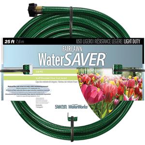 Fairlawn™ Watersaver™ Light Duty Garden Hoses - 1/2", 25', 50', 100', Nylon, Plastic