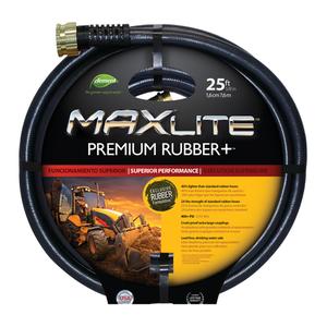 Commercial Duty Hoses - 5/8", 25', 50', 100', Rubber, Brass, Lifetime