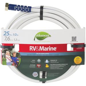 Element™ Marine & RV Water Hoses - 1/2", 25', 50', PVC, Aluminum