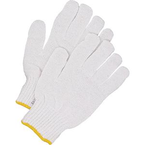Classic Gloves - Large, Medium, Small, X-Large, Poly/Cotton, Non-Coated, White