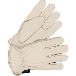 Classic Water-Resistant Driver Gloves - Large, X-Small, Unlined, Grain Cowhide, Keystone