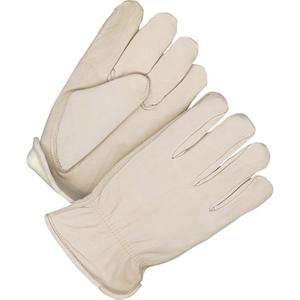 Rodeo King Roper Gloves - Large, 2X-Large, Small, Thinsulate™, Grain Cowhide, Keystone, Beige